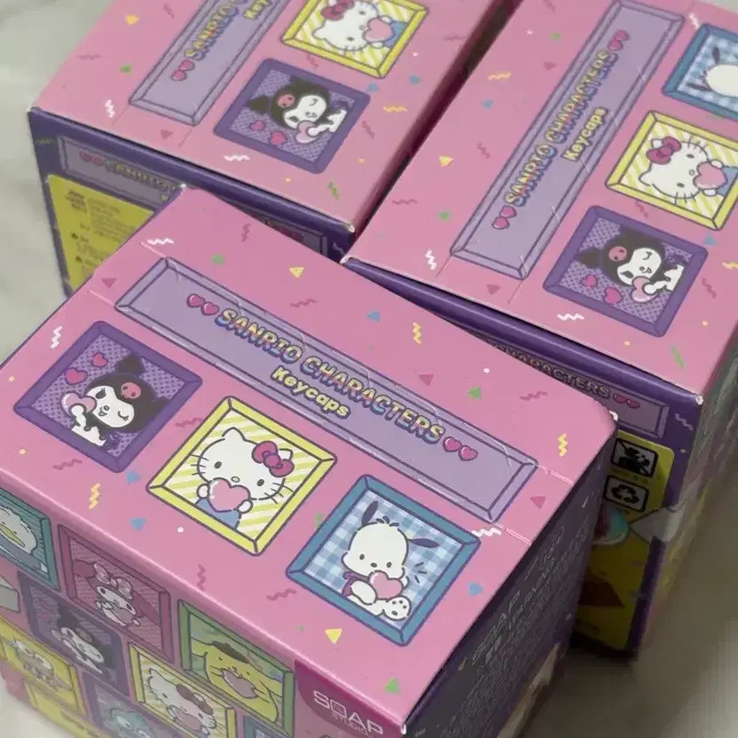 Sanrio Keycap Box-Opened Item Official