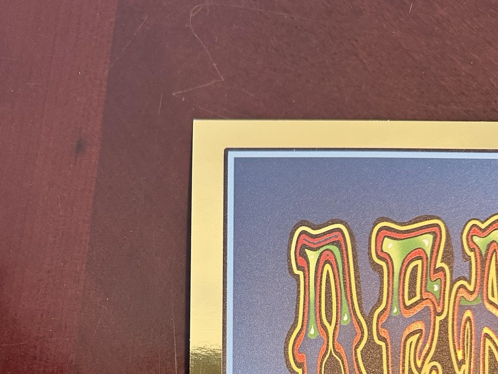 Dead & Company Poster GOLD FOIL 7/6/2024 Las Vegas Sphere Printer’s Proof Dubois