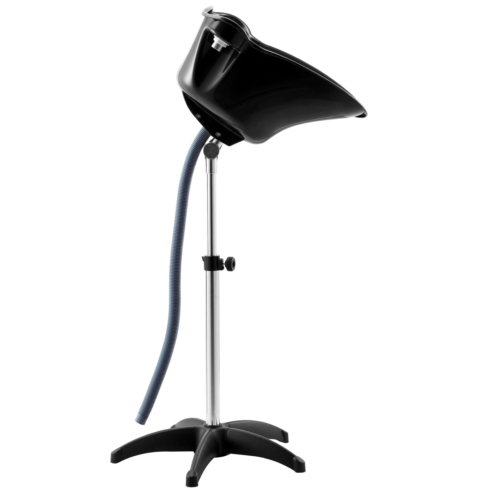 VEVOR Portable Shampoo Bowl Shower Head Drain Hose Adjustable Height Salon Sink