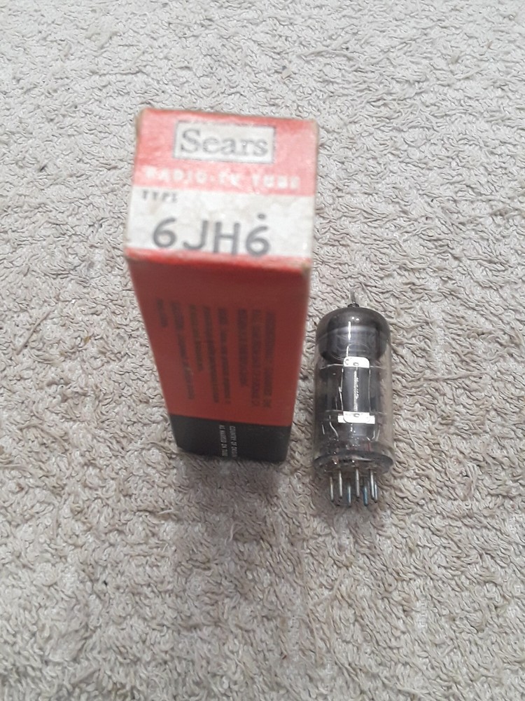 NOS Sears 6JH6 Vacuum tube