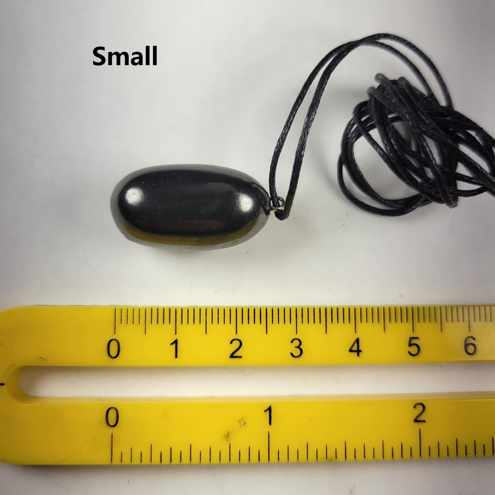 Shungite World Shungite Pendant Tumbled - Small