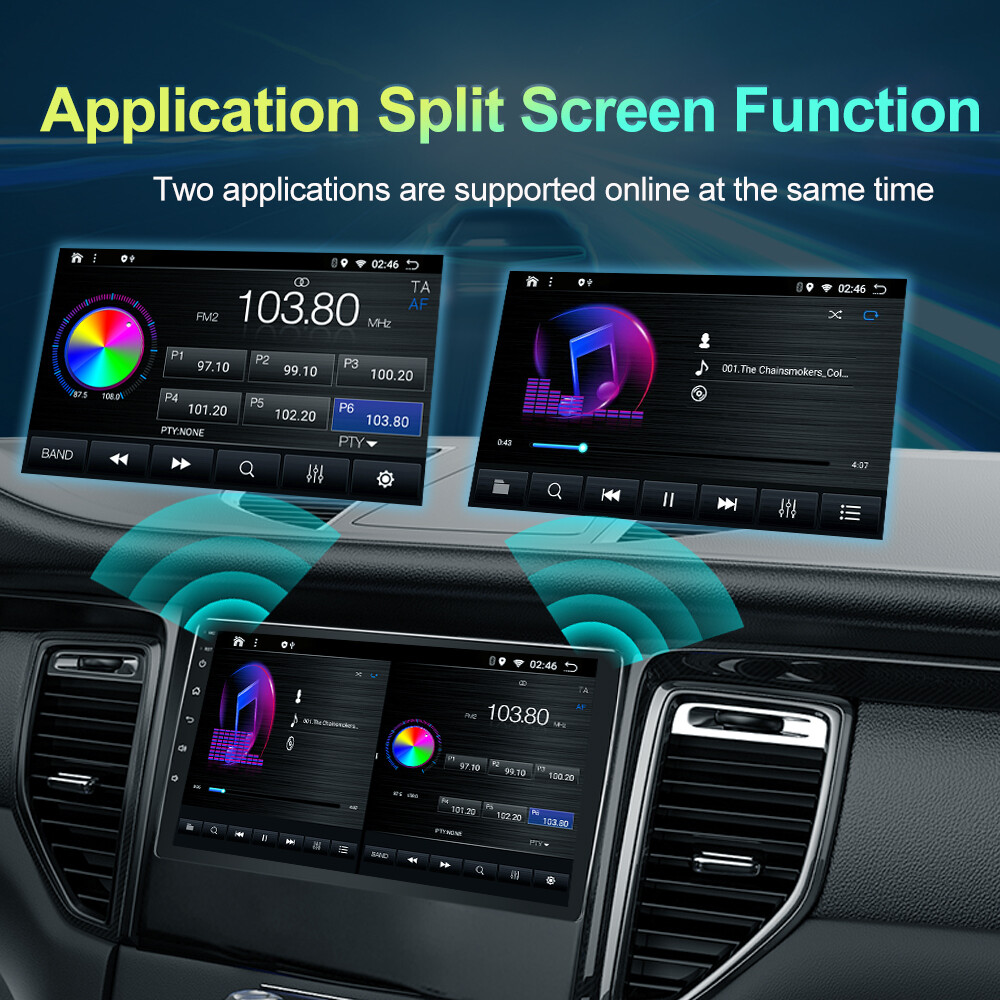 9" Apple CarPlay & Android Auto Head Unit Car Stereo Kit For Mazda 2 2007-2014