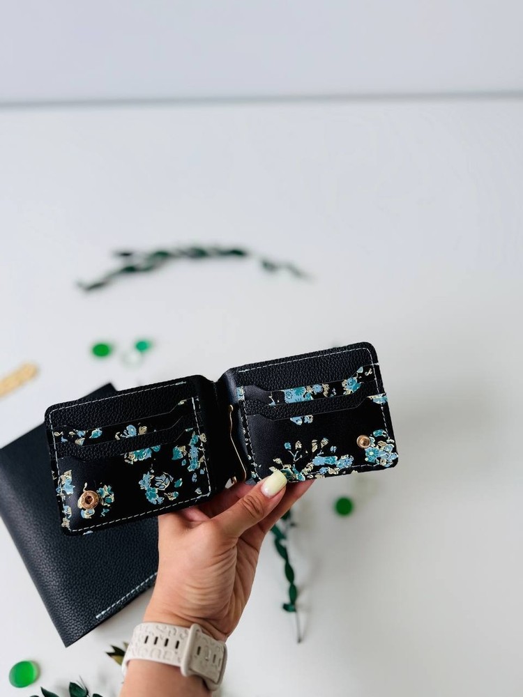 Leather mini notebook cover A7 binder,Planner A7 binder personal size.