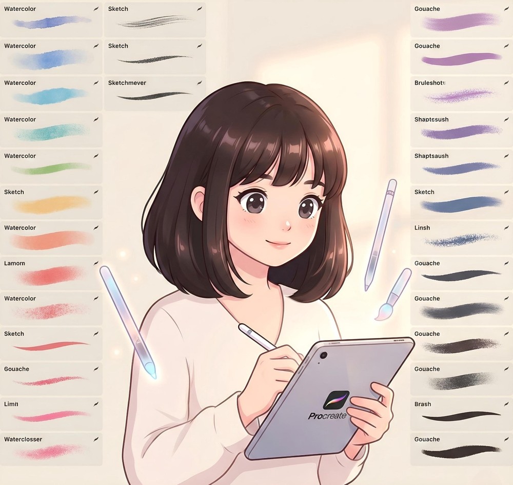 15000+ Procreate Brushes Mega Bundle