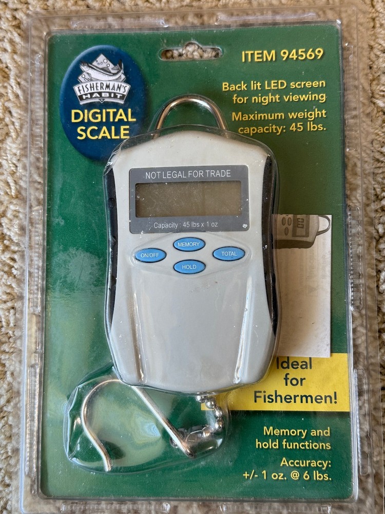 Fisherman's  Digital Fish Scale 45Lbs.