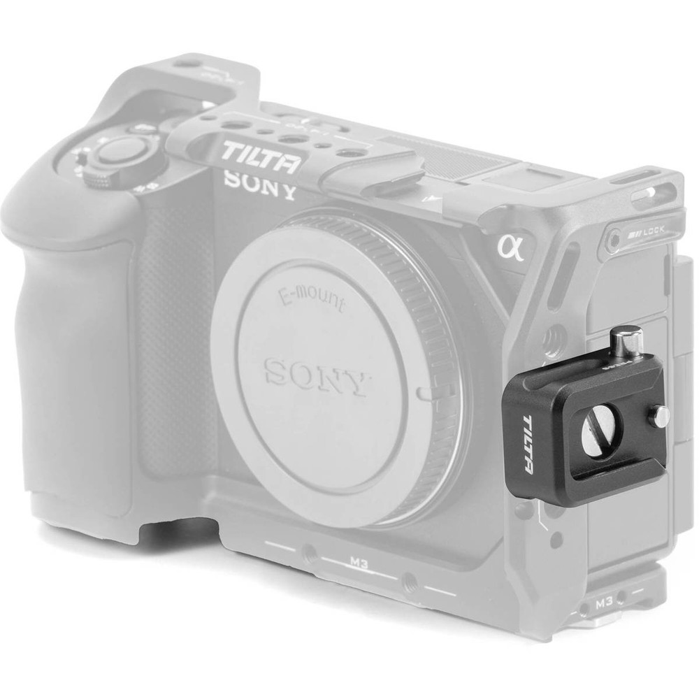 Tilta Cold Shoe Receiver Adapter with Locking Pin, Black