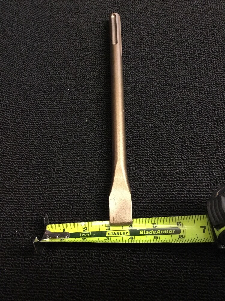 HILTI CHISEL FLAT SDS MAX 1" X 12" PREOWNED, FREE HAT, FAST SHIP