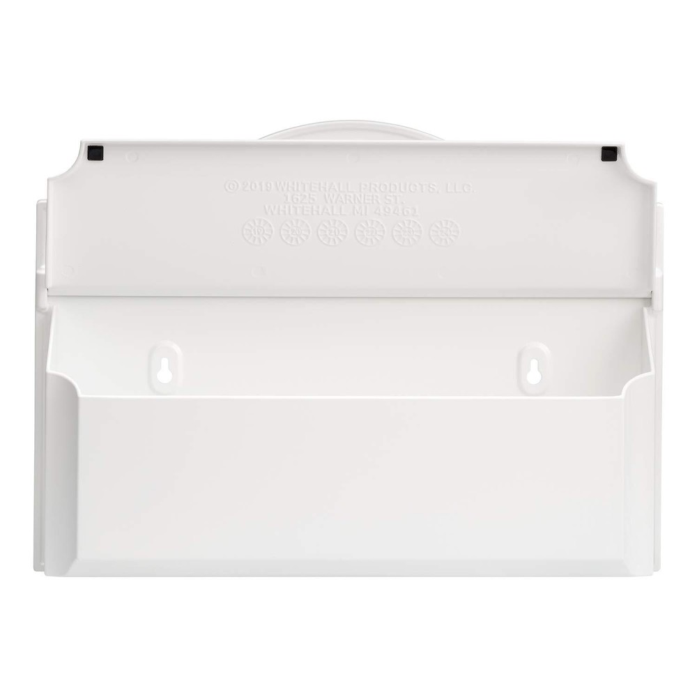16602 Colonial Wall Mailbox White