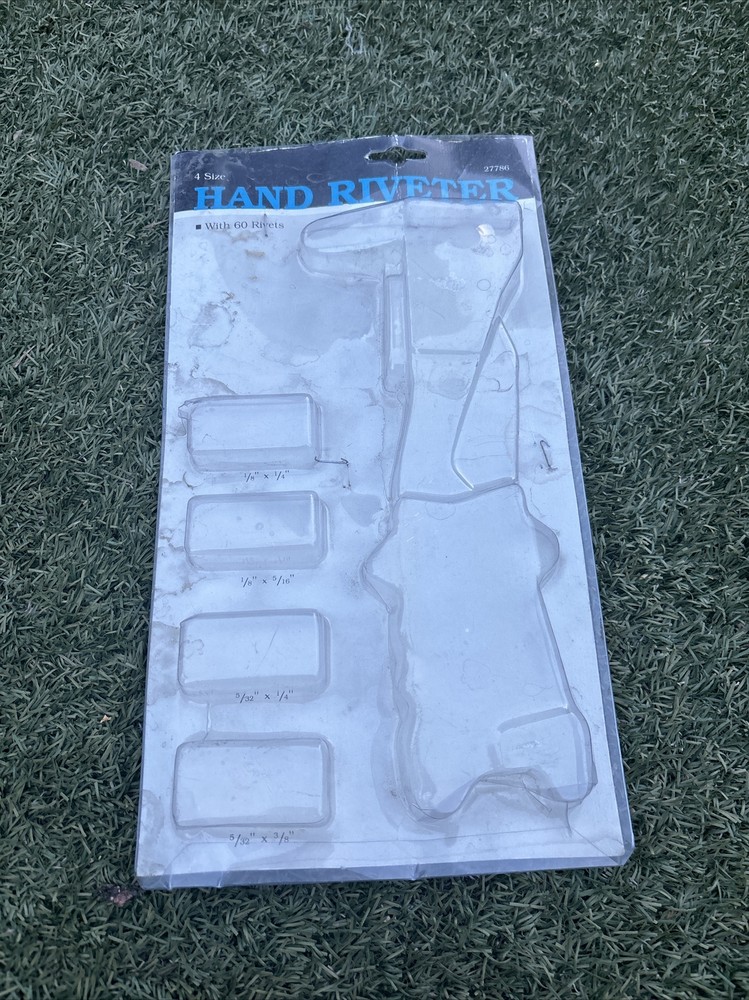 Rivet Gun Tool Riveter, 4 Nose Set