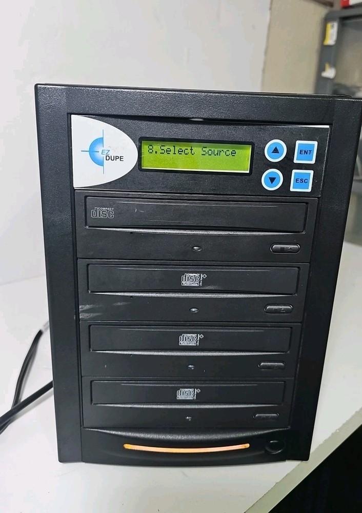 EZ Dupe 3 CD Stand Alone Disc Duplicator. Needs New IDE Disc Drives.