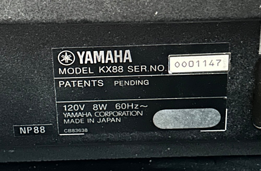 Yamaha KX88 MIDI Master Keyboard Controller