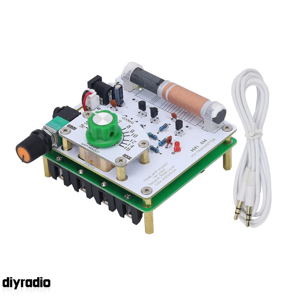 AMT-MW207 Medium Wave Radio Transmitter AM Radio Transmitter 525-1605kHz 6V #USA