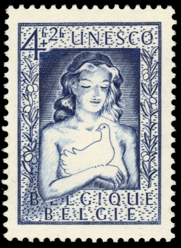 BELGIUM B494 - Reconstruction Fund "Colonial Instructor" (pb80359)