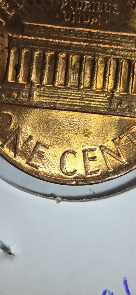 1983 Denver Lincoln Cent Doubled Die Reverse! 2.5g