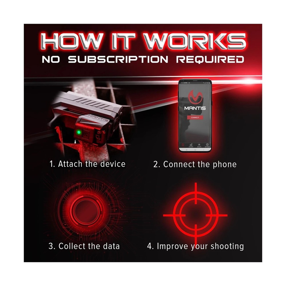 Mantis X3 Shooting Performance System |Dry Fire Training System