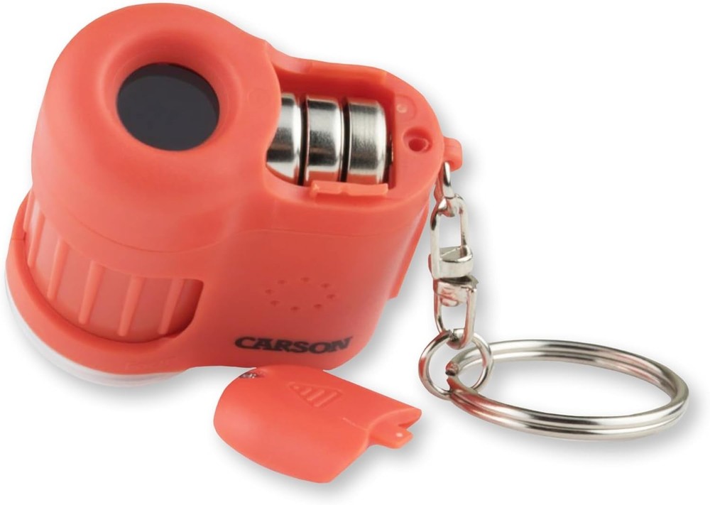 MicroMini 20x Compact Microscope with UV LED - Perfect for Students & Educators