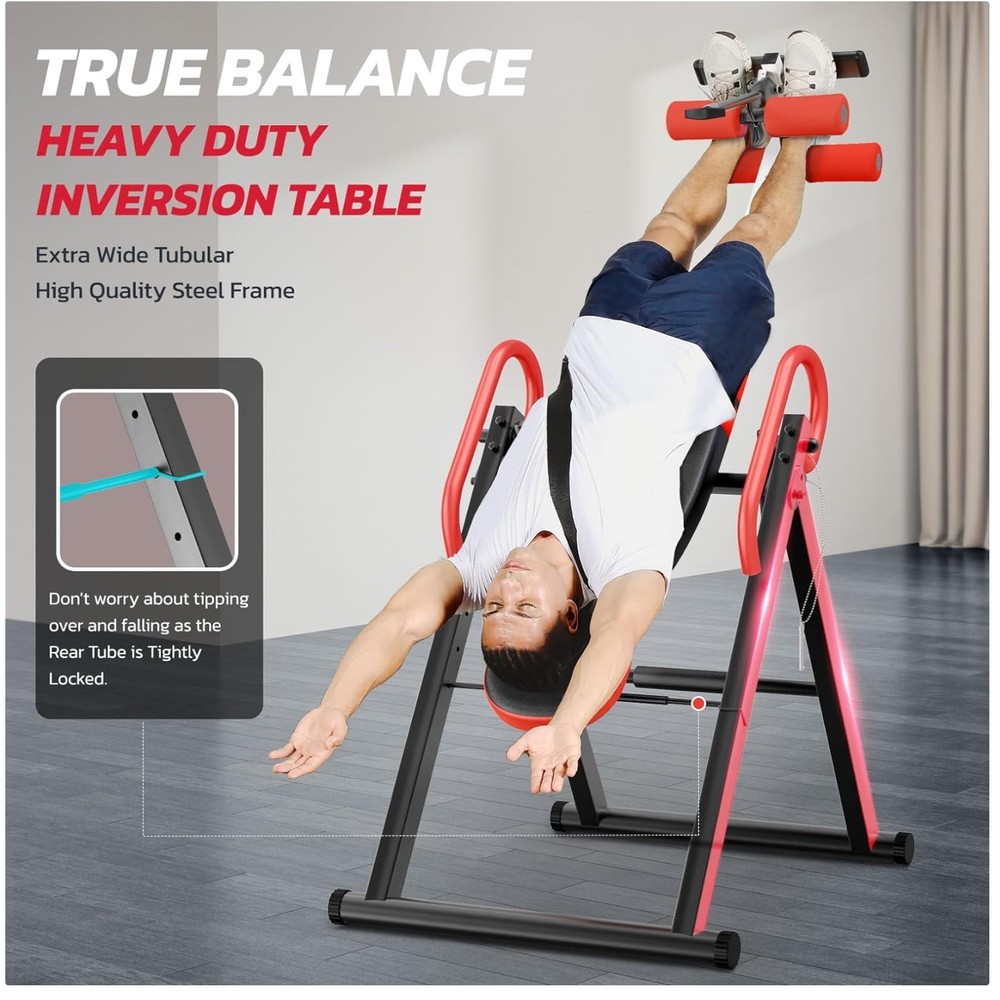 Gravity Inversion Table for Back Pain Relief