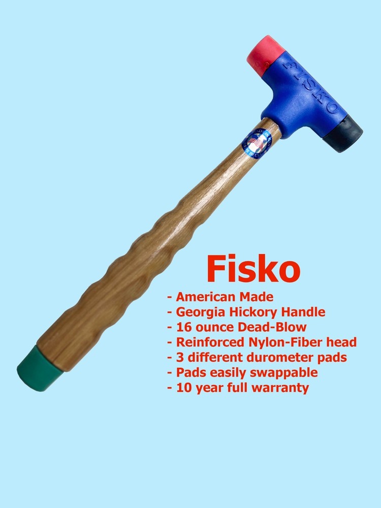 16 OZ SOFT FACE DEAD BLOW COMPOSITE & URETHANE PLASTIC HAMMER