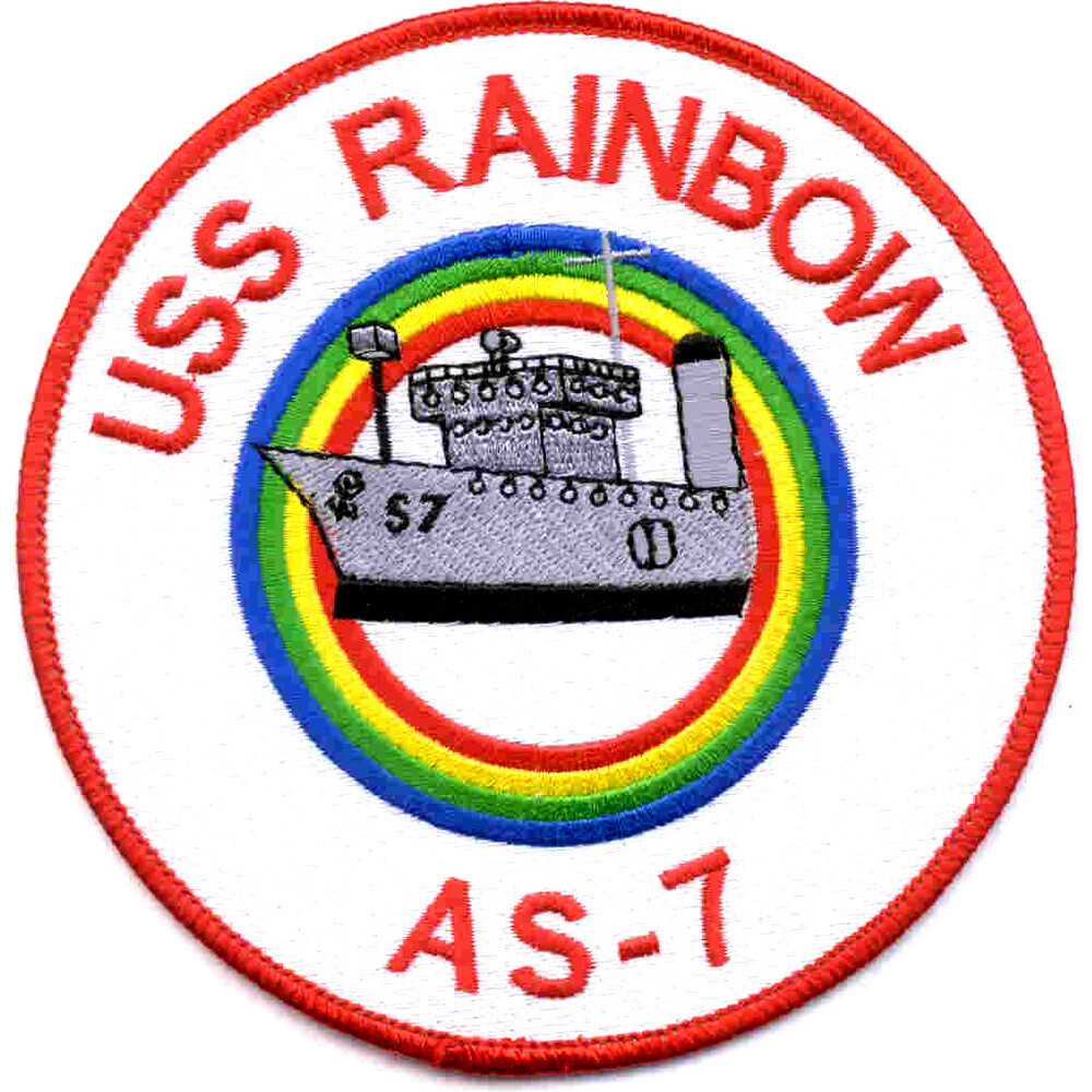 USS Rainbow AS-7 Patch