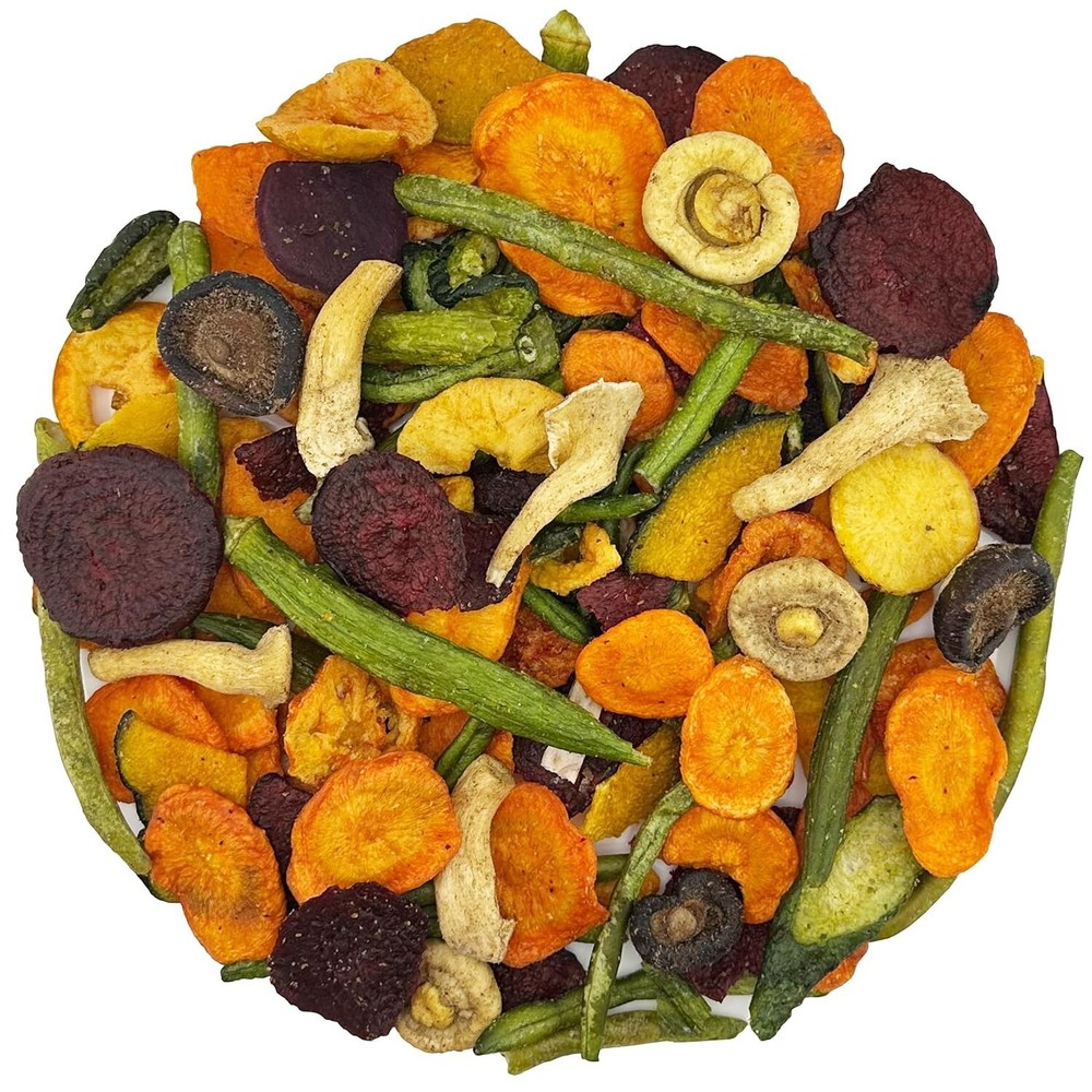 FirstChoiceCandy Vegetable Chips - Dried Salted Mixed Veggie Chips 3 Pound