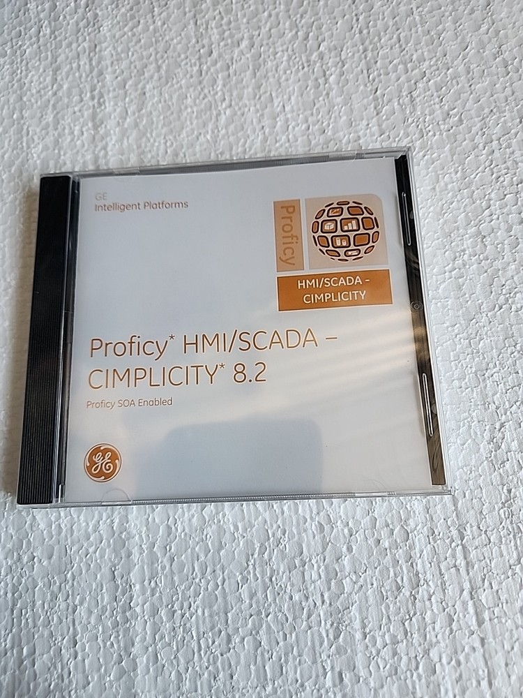 GE  PROFICY HMI/SCADA CIMLICITY 8.2 SOFTWARE
