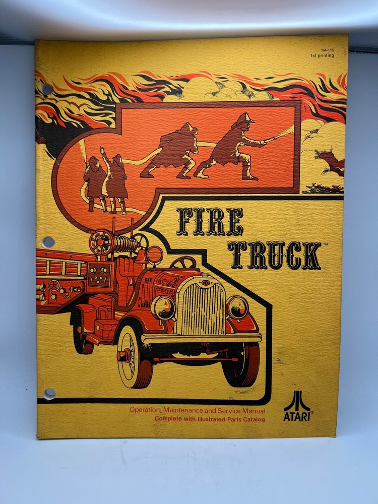 ATARI: Arcade game Manuals Collection from distributors library YOUR CHOICE