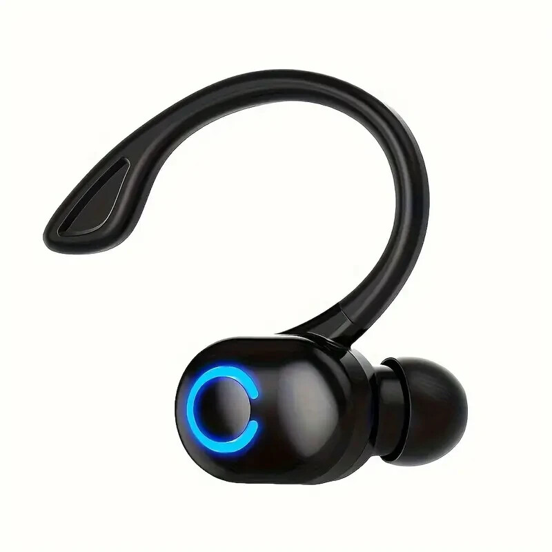 new 2024 Single Ear Wireless Earphone Earbud Music Calls Android/iOS Great Gift