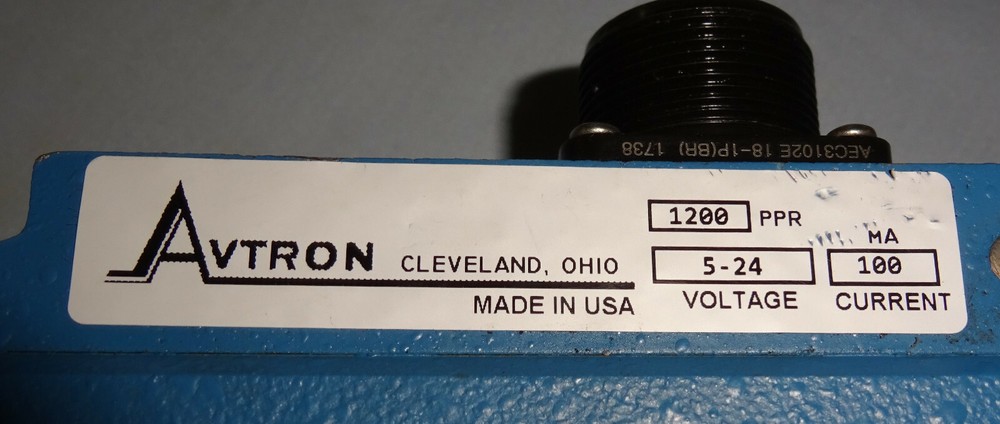 Avtron AV685N1E6ZXXC000 Incremental Encoder AV685 1200 PPR