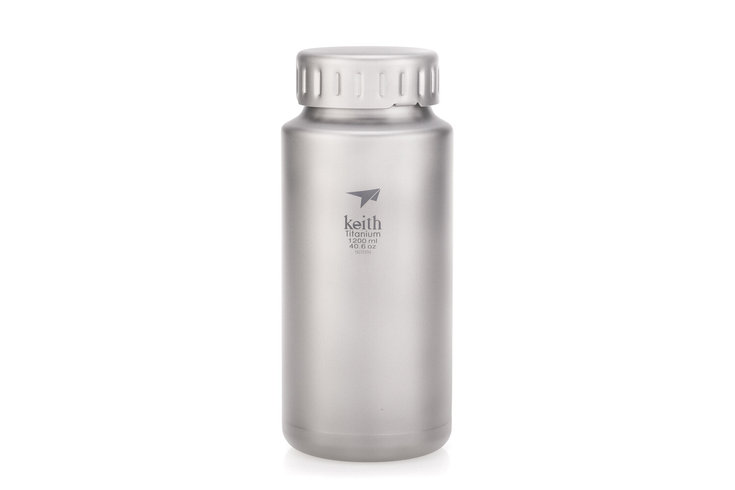 Keith Titanium Ti3036 Bottle with Leakproof, Quick Bayonet-type Cap Mount