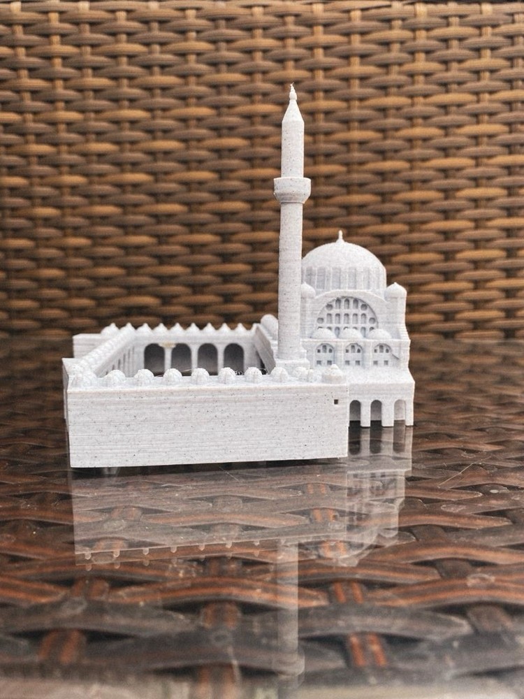 3d Printed Islamic Masjid White