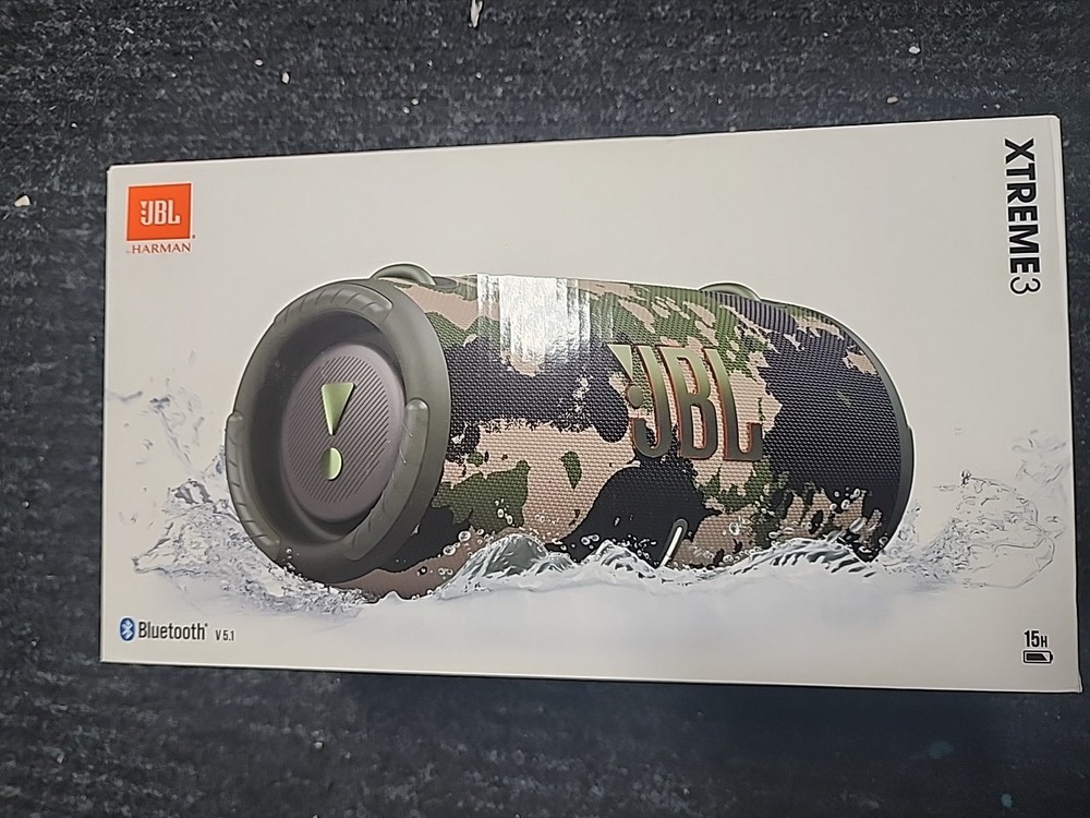 JBL by Harman Xtreme 3 Bluetooth Speaker (Camo)