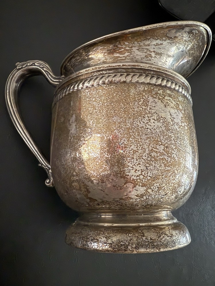 VINTAGE ENGLISH SILVER PITCHER