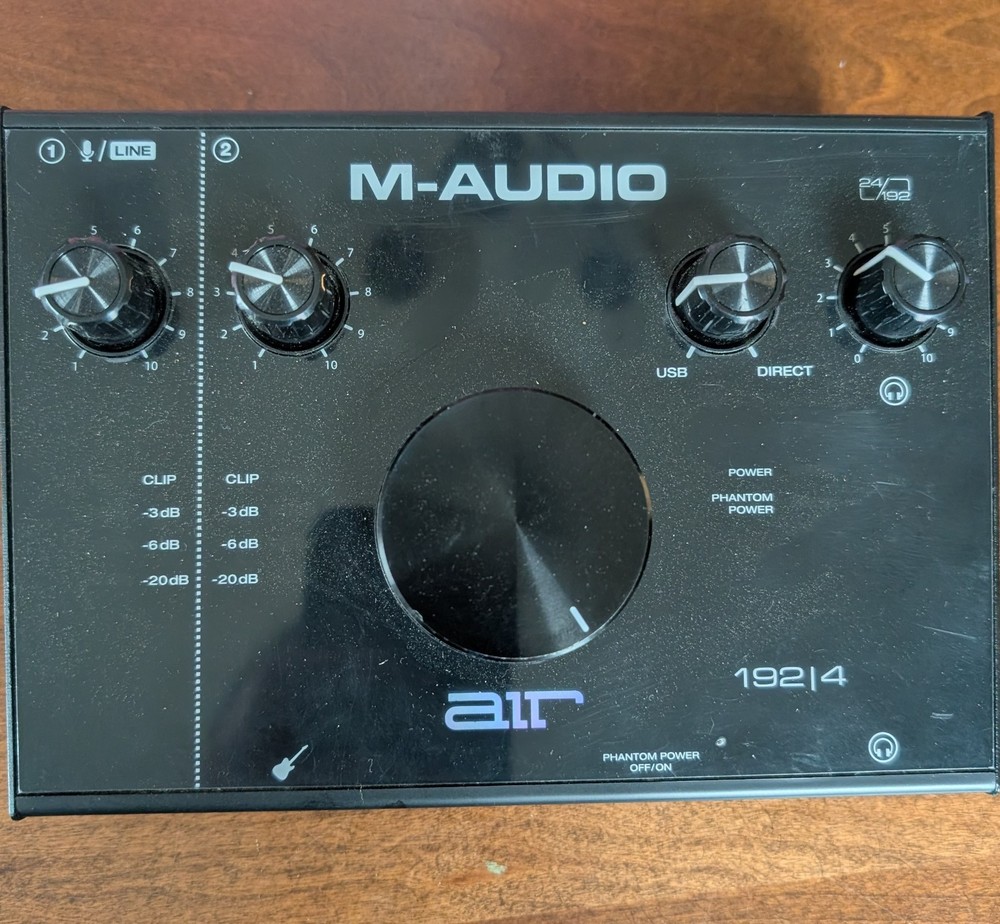 M-Audio AIR 192|4 USB-C Audio Interface 2-In 2-Out Recording Interface