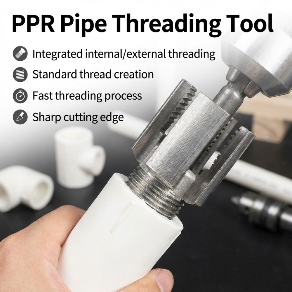 Professional Pipe Threader Tool for Internal and External Plumbing Threads