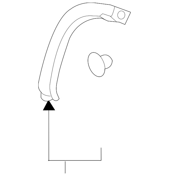 Genuine Subaru Quarter Panel Seal 63526SJ000