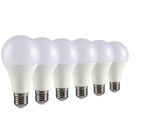 6-Pack 3 Way Light Bulbs Soft White 3000K 50 100 150 Watt 6 Pack 3000k