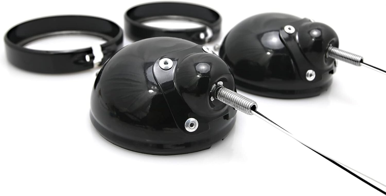 4.5'' Fog Passing LED Auxiliary Lighting custom dynamics lights for harley FLHX