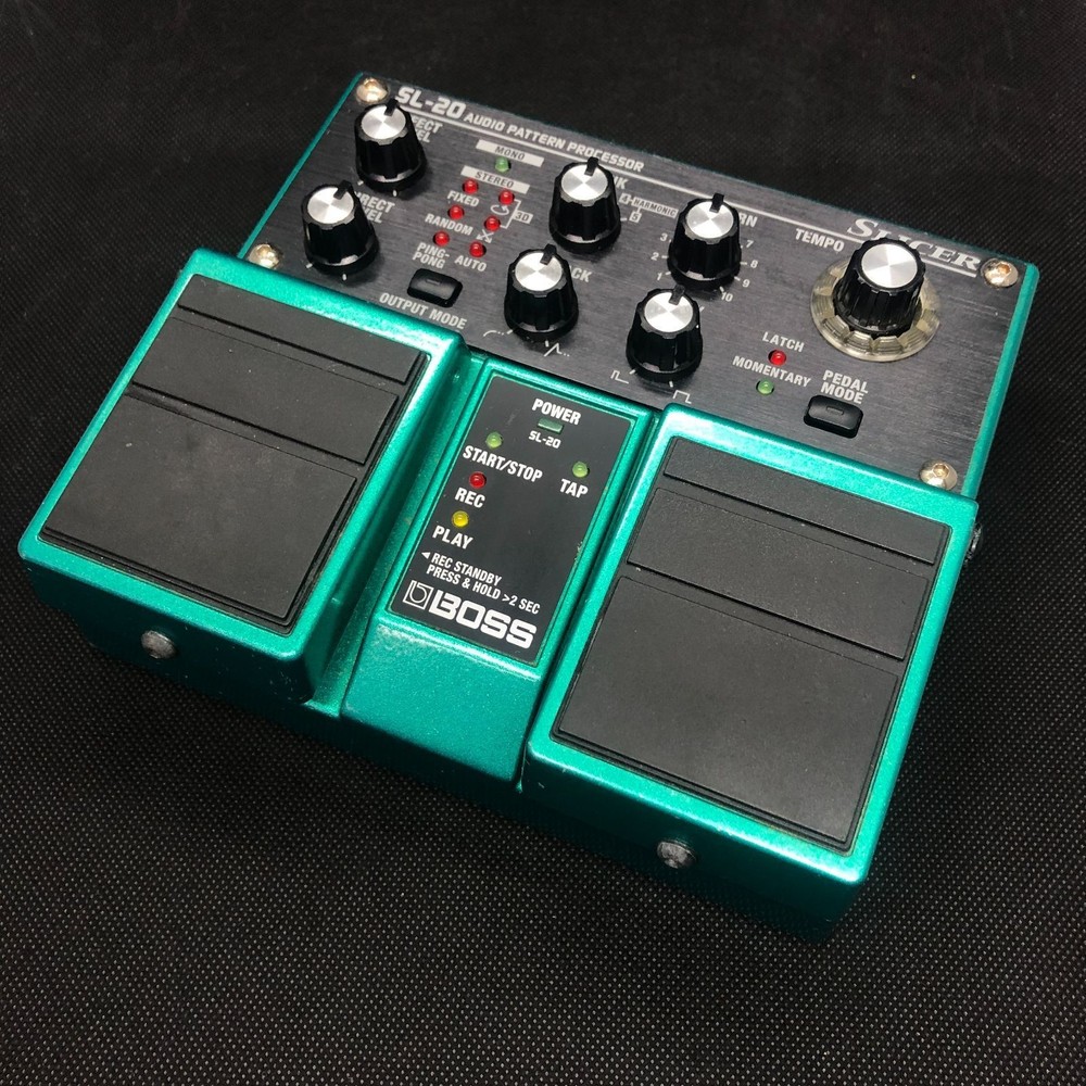 USED BOSS SL-20 Slicer Audio Pattern Processor Guitar Effect Pedal