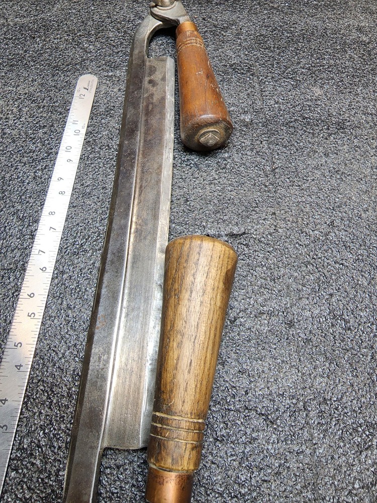 10in. Drawknife W/ Folding Handles Maker Unknown