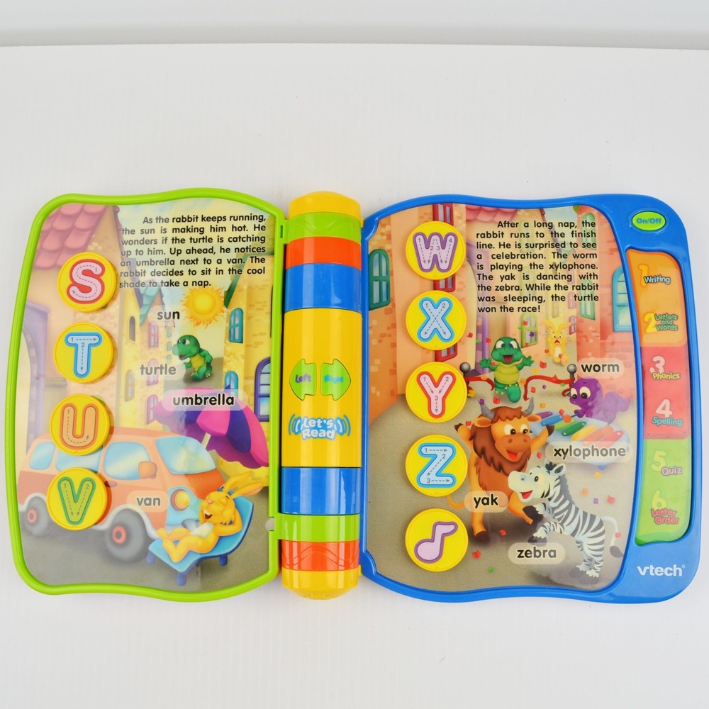 Vtech Write & Learn Talking Narrated Letter Book, 6 Educational Activities Works