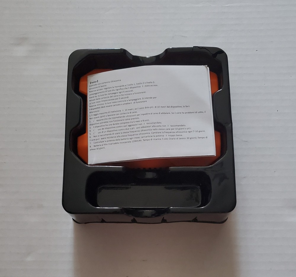 Automatic Ultrasonic Bark Control Model D3