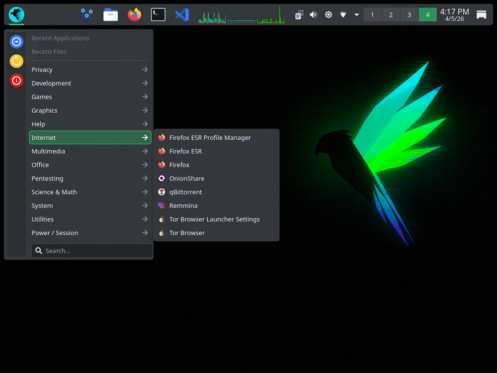 Parrot Security OS 7.1 Bootable DVD Live Hacking Security Install (64 bit)