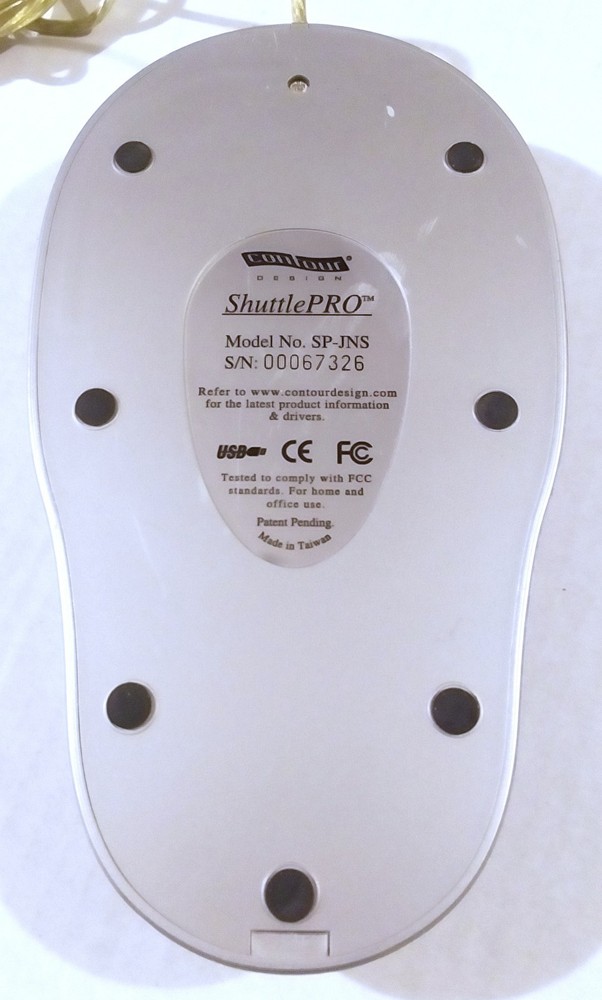 CONTOUR DESIGN SHUTTLEPRO USB CONTROLLER MOUSE SP-JNS