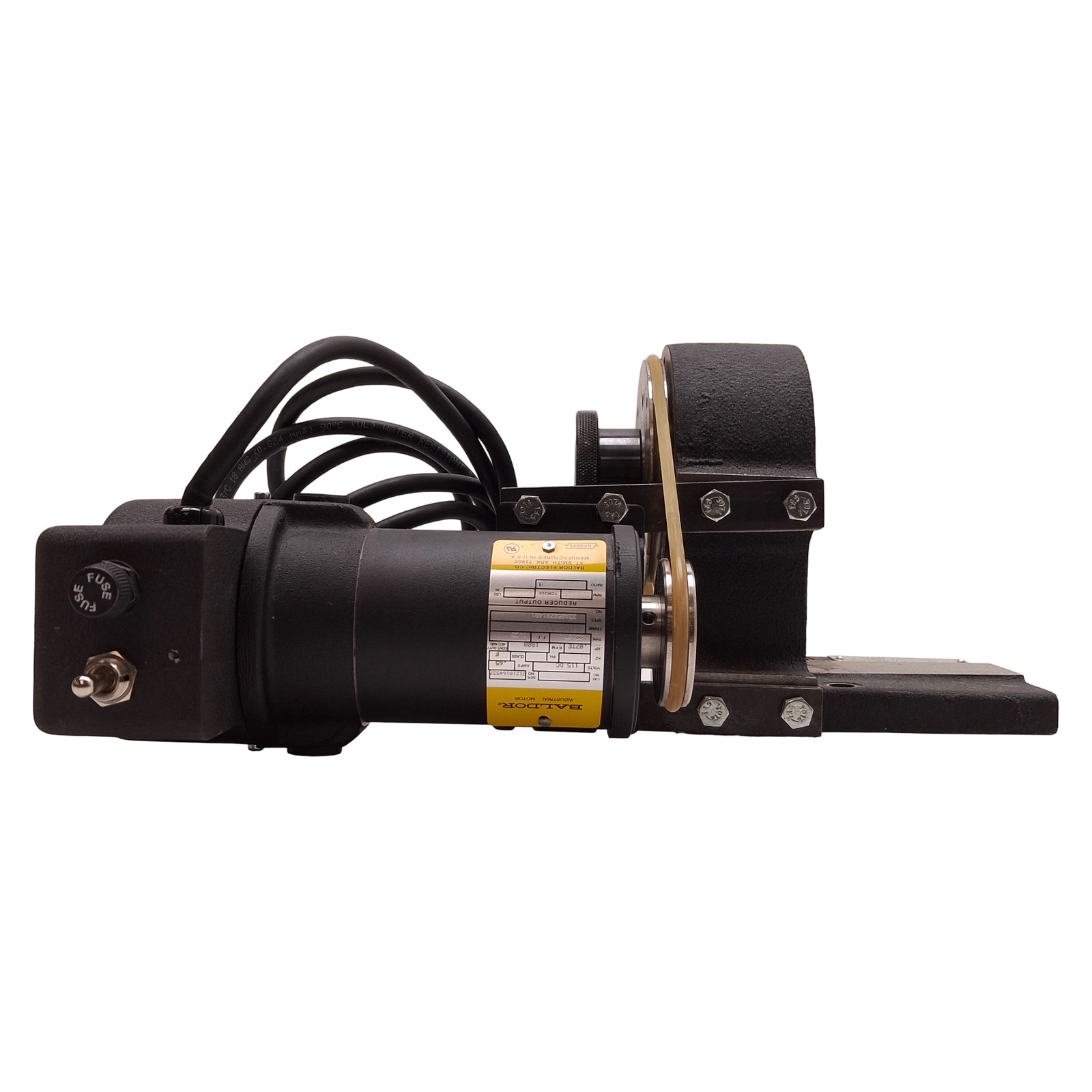 Harig 120-100 Motorized Spin-Indexer 115VDC, 0.65A, 50-450rpm, 5C Up to 1in