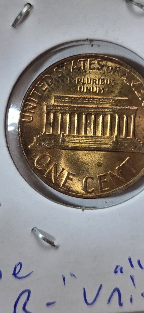 1983 Denver Lincoln Cent Doubled Die Reverse! 2.5g