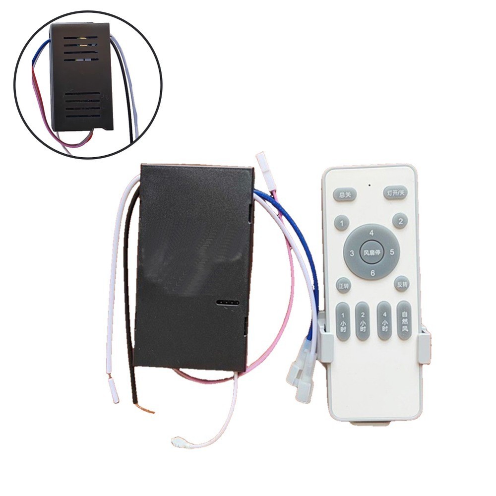 Wireless Control Ceiling Fan Light Remote Control Receiver Timer Switch