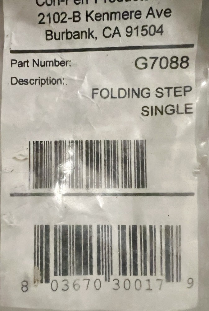 CON-FERR• Steel Folding Step