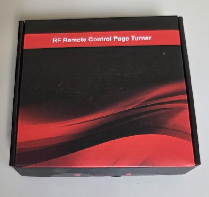 VANWIREL Wireless Page Turner Remote Control for Tablets, eReaders, Touch Screen