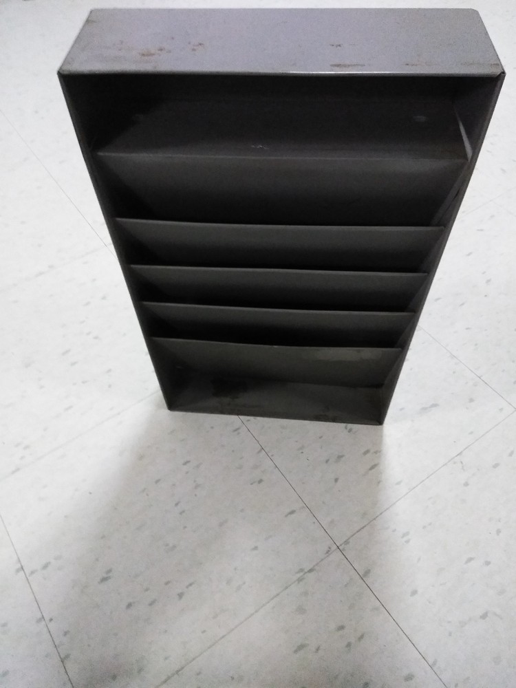 Vehicle storage box for documents