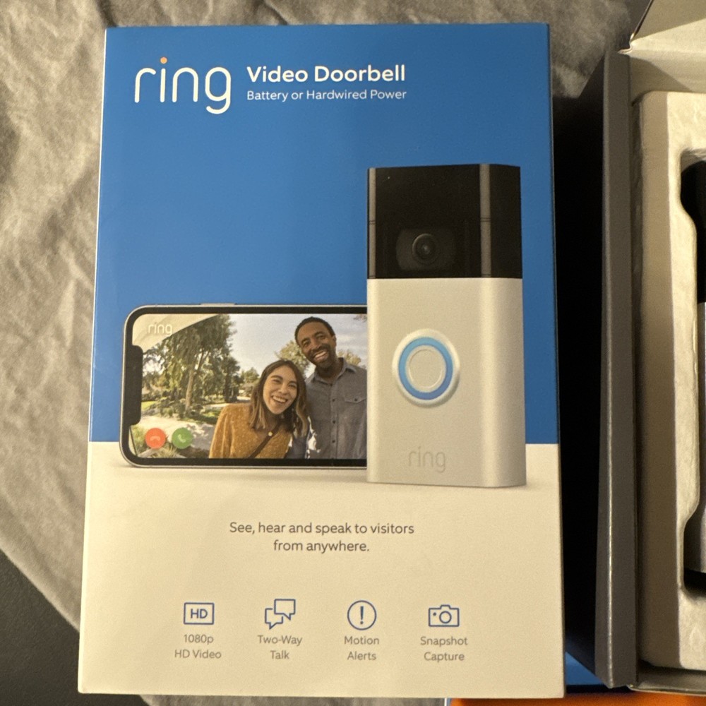 Ring Wireless Battery Video Doorbell - Lightly Used